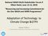 Adaptation of Technology to Climate Change &GTPII