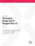 Chromium Single Cell 3ʹ Reagent Kits v3