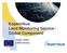 Kopernikus Land Monitoring Service - Global Component. Espen Volden GMES Bureau