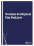 Workforce Development Plan Workbook