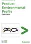 Product Environmental Profile