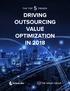 THE TOP 5 TRENDS DRIVING OUTSOURCING VALUE OPTIMIZATION IN 2018