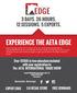 EXPERIENCE THE AETA EDGE