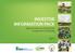 INVESTOR INFORMATION PACK Opportunities for Floriculture Investment In Rwanda