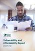 Vulnerability and Affordability Report 2017/18