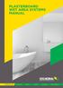 PLASTERBOARD WET AREA SYSTEMS MANUAL
