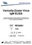 Varicella-Zoster Virus IgM ELISA