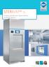 STERIVAP SL. Compact and Economic Steam Sterilizer for Health Industry. protecting human health