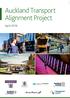 Auckland Transport Alignment Project
