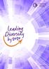 LEADING DIVERSITY BY 2020