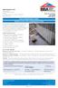NAUE WATERPROOFING SYSTEMS BENTOFIX X2 BFG 5300 WATERPROOFING SYSTEM