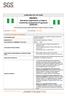 GUIDELINES FOR THE TRADE NIGERIA. Standards Organisation of Nigeria Conformity Assessment Programme (SONCAP)