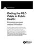 Ending the R&D Crisis in Public Health:
