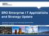 ERO Enterprise IT Applications and Strategy Update. Standards Oversight and Technology Subcommittee November 12, 2014