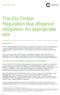 The EU Timber Regulation due diligence obligation: An appropriate tool