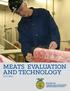 MEATS EVALUATION AND TECHNOLOGY