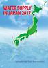 WATER SUPPLY IN JAPAN 2017
