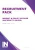 RECRUITMENT PACK INSIGHT & POLICY OFFICER (MATERNITY COVER) FEBRUARY Registered Charity No