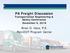 PA Freight Discussion Transportation Engineering & Safety Conference December 6, Brian D. Hare, P.E. PennDOT Program Center