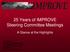 25 Years of IMPROVE Steering Committee Meetings