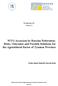 WTO Accession by Russian Federation: Risks, Outcomes and Possible Solutions for the Agricultural Sector of Tyumen Province