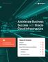 Accelerate Business Success with Oracle Cloud Infrastructure