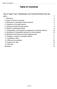Table of Contents. City of Cape Town: Wastewater and Industrial Effluent By law, 2013