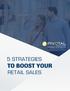 5 STRATEGIES TO BOOST YOUR RETAIL SALES