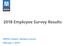 2018 Employee Survey Results. SFMTA Citizens Advisory Council February 7, 2019