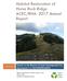 Habitat Restoration of Horse Rock Ridge ACEC/RNA: 2017 Annual Report