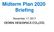 Midterm Plan 2020 Briefing. November 17, 2017