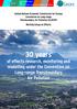 30 years. of effects research, monitoring and modelling under the Convention on Long-range Transboundary Air Pollution