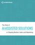 The Role of AI-ASSISTED SOLUTIONS. in Shaping Modern Sales and Marketing