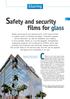 Valerie Anne Scott. LLumar safety and security film used for windborne debris protection