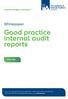 Good practice internal audit reports