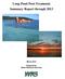 Long Pond Post-Treatment Summary Report through 2013