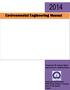 Environmental Engineering Manual Prepared by: Mr. Sandeep Siwach Approved by: Dr. Arabinda Sharma