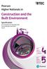 Construction and the Built Environment