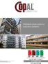 ALUMINIUM Systems. Prefabricated add-on balcony systems. ECOLOGY, SAFETY, QUALITY AT ITS HIGHEST LEVEL copal-balcony.com CERTIFICATION CERTIFICATION