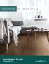 Oak and Bamboo Flooring. Installation Guide Floating Click-Lock. (888)