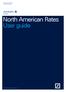 North American Rates User guide