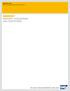 SAP White Paper SAP for Industrial Machinery & Components. Madness? Mergers, Acquisitions, and Divestitures