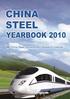 China Steel Yearbook 2010