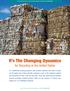 The Changing Dynamics for Recycling by Marc Rogoff, Jeremy Morris, and Bill Gaffigan