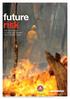 future risk The increased risk of catastrophic bushfires due to climate change