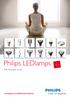 Philips LEDlamps. Feel what light can do.   1st half year 2011