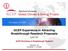 GCEP Experience in Attracting Breakthrough Research Proposals