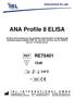 ANA Profile 8 ELISA. 12x8