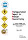 Transportation Report on Annual Concurrency