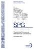 MERTON UNITARY DEVELOPMENT PLAN SPG SUPPLEMENTARY PLANNING GUIDANCE NOTE. Residential Extensions, Alterations & Conversions